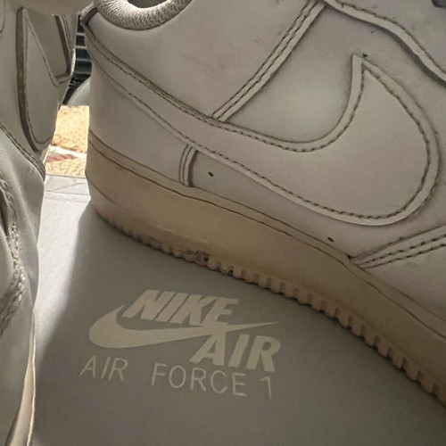 Nike Air Force 1 used athletic shoes 47.5, 31cm white
