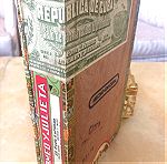  Ένα άδειο κουτί από πούρα.Κούβα -72 α έτος