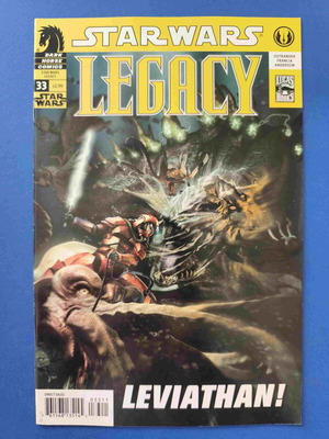 Star Wars Legacy 33 comic used, VF or above grade