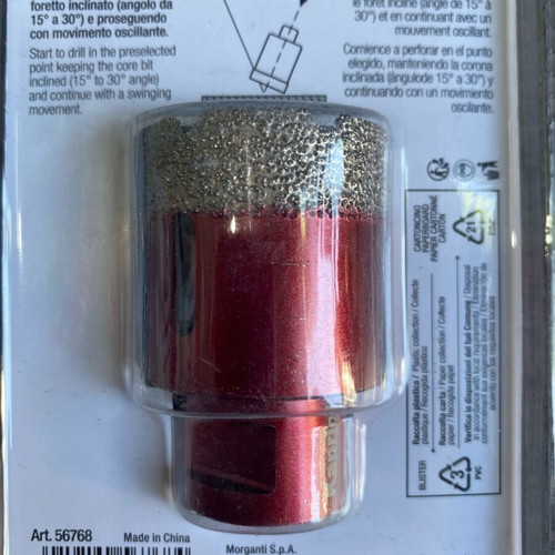 Core drill wheel for granite and marble cutting φ40 new