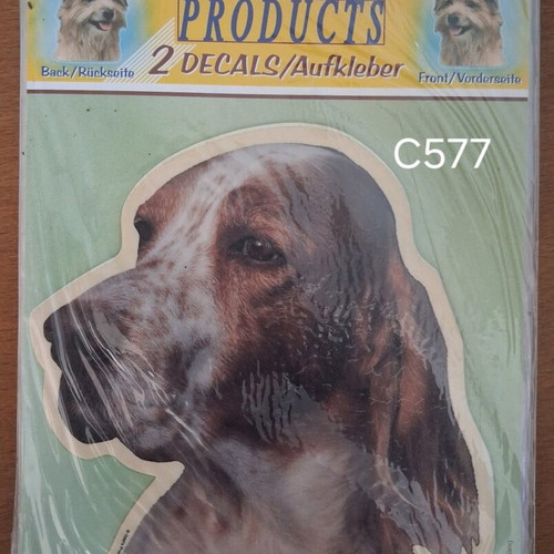 Dog breed stickers pack of 2