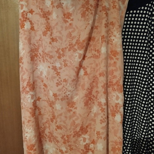Skirts XXL like new, pack of 2, pink and black polka dot