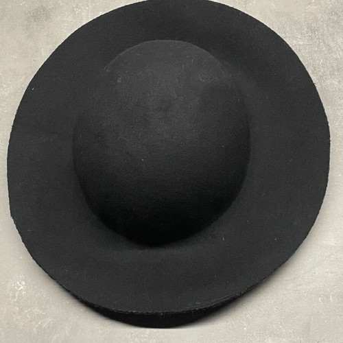 H&M hat black 100% wool like new, size M