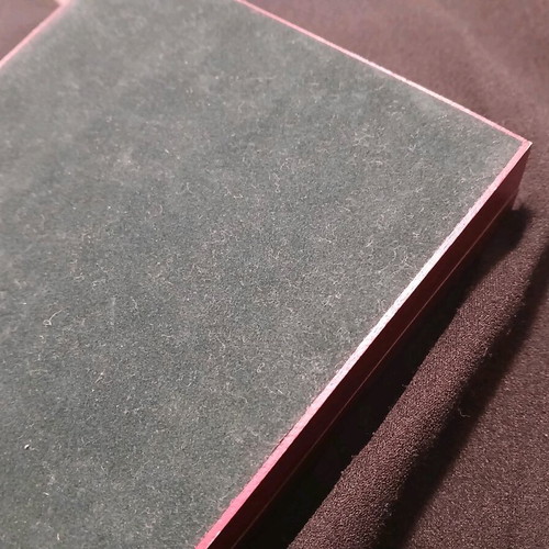 Set with magnifying glass, pen and letter opener in wooden case like new