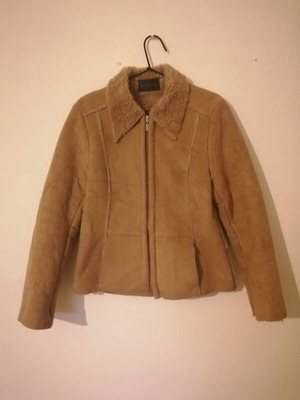 Suede jacket used, size M