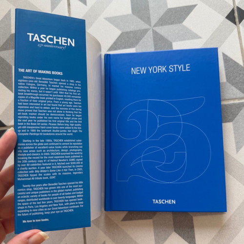 New York Style book by Taschen new, Icons series