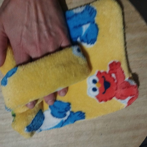 Sesame Street Handbag like new with Elmo and Cookie Monster designs