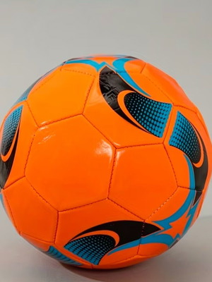 Football ball 22 cm durable, new