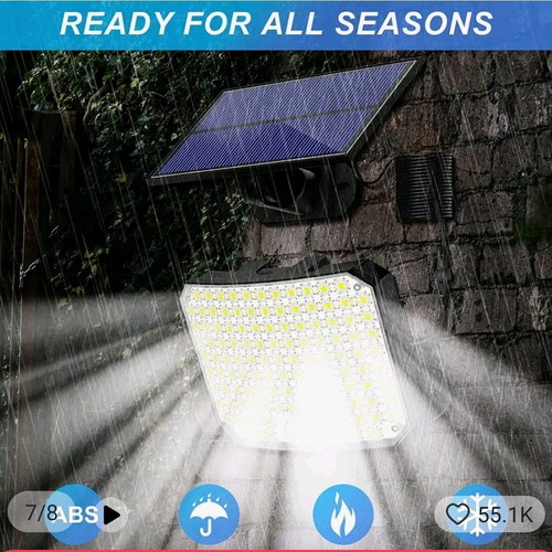 Solar garden light new with motion sensor