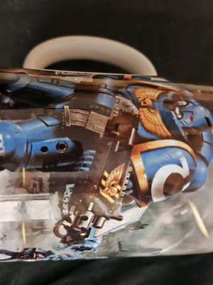 Warhammer 40k Ultramarine ceramic mug like new