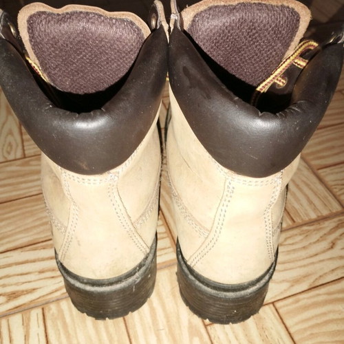 Roadsign boots used, beige, size 39