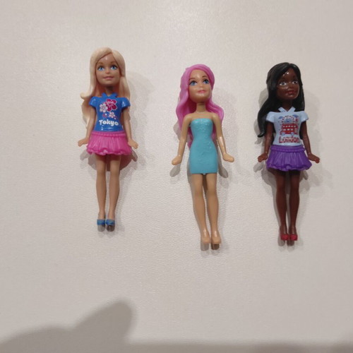 Shopkins, Mattel, DeAgostini, Disney dolls used in excellent condition