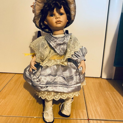 Vintage porcelain doll