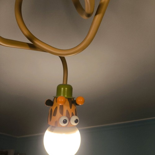 Philips Zoo ceiling light with 3 lights like new, kids room