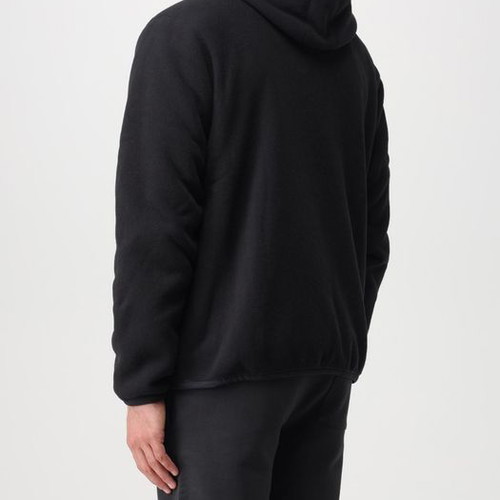K-Way Reversible Polar Sherpa Jacket used, men's black and gray M