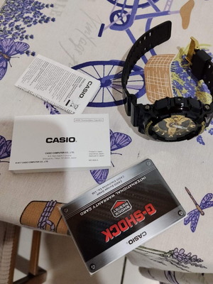 Gshock GA110 GB new, Gold Black edition