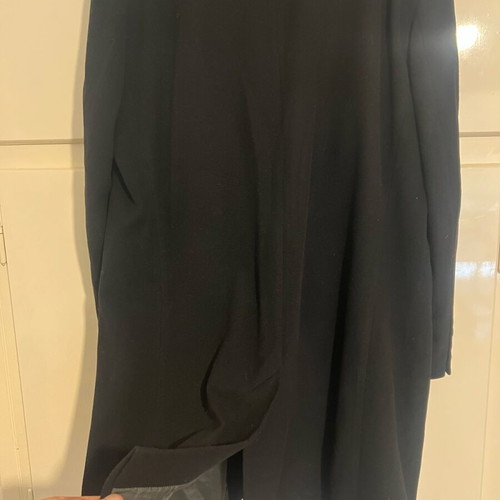 Berto Lucci Long Men's Coat New No56 XL Black