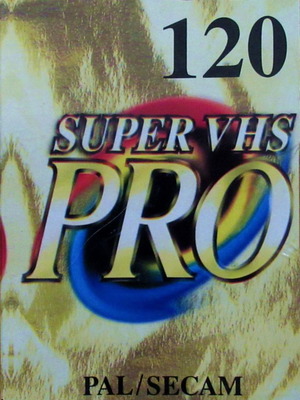 Κασέτα video FUJI Super VHS Pro SE-120 καινούργια