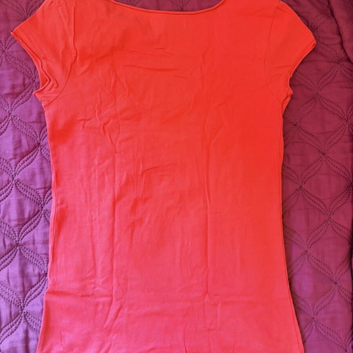 3 cotton V-neck T-shirts, multicolor