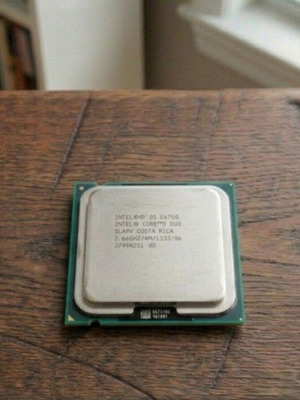 Intel Core 2 Duo E6750 2.66 GHz socket 775 processor CPU used