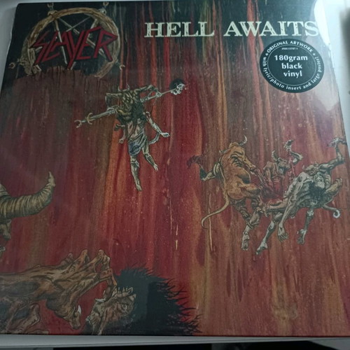 Lp δίσκος βινυλίου Slayer Hell Awaits σφραγισμένο