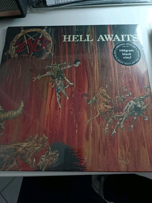 Lp δίσκος βινυλίου Slayer Hell Awaits σφραγισμένο