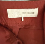 Zara bermuda shorts, red