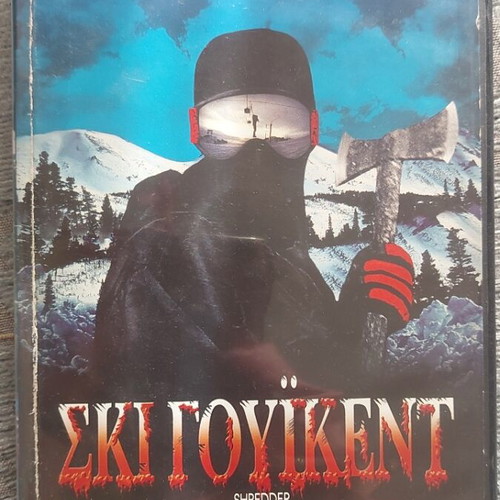 Ski Weekend Shredder DVD used, horror thriller action adventure