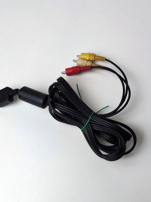 Sony PlayStation PS1 PS2 PS3 Original AV Cable used RCA Composite
