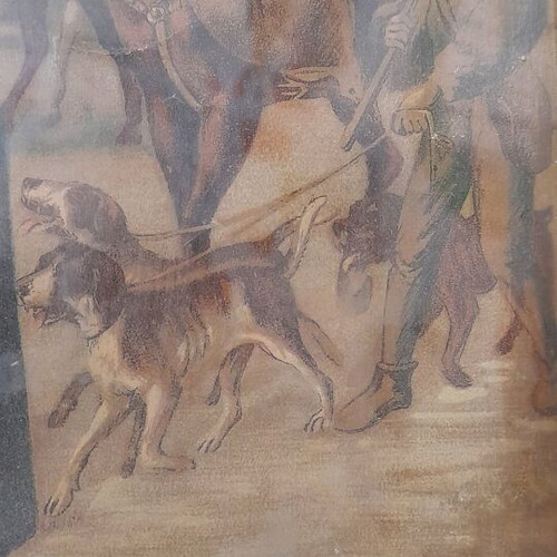 Poster with Return Theme used, medieval view