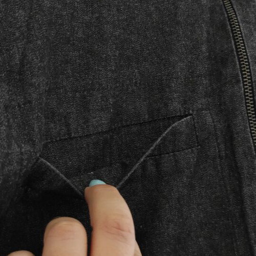 Jumpsuit black denim Access like new, size M