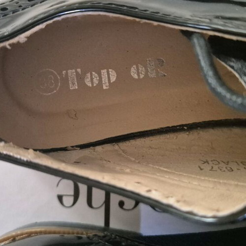 Pair of shoes used, size 36.5, black and brown, 2 pairs