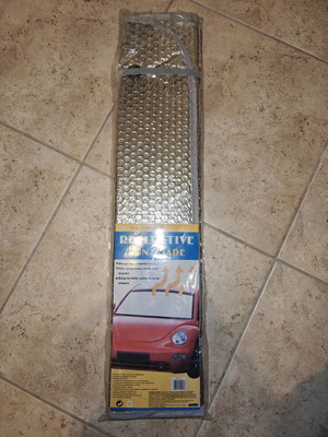 Car Windshield Sunshade Silver 130x60cm new