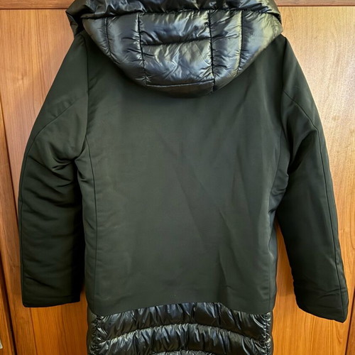 Emma Marella black puffer jacket like new, size XL