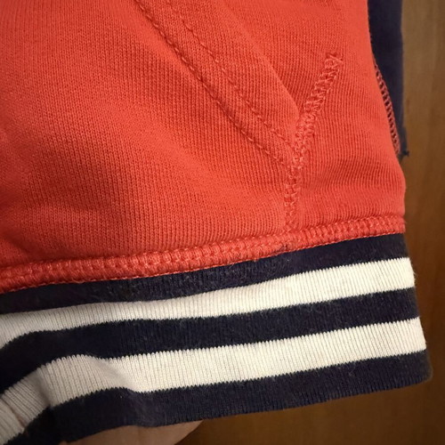 Polo Ralph Lauren Kids Hoodie Size 6 Like New, Red and Blue