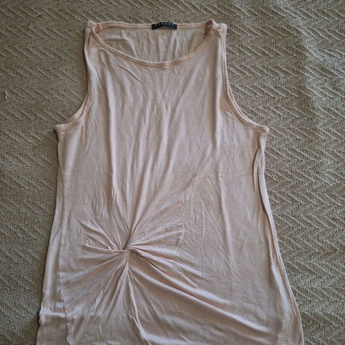 Pink Sisley sleeveless top medium like new