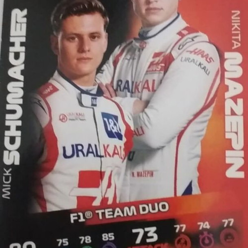 Formula 1 Turbo Attax 2021 cards new with Mick Schumacher, Nikita Mazepin and Gasly/Tsunoda gift