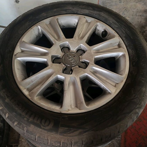 Audi 15" wheels and tires set like new, 4 pieces for Group VAG