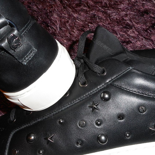 Karl Lagerfeld Kupsole Eclipse Stud Lace Sneakers black new size 46