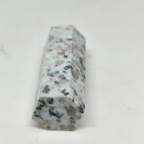 Jade Obelisk 6.5cm with Natural Multicolored Minerals like new
