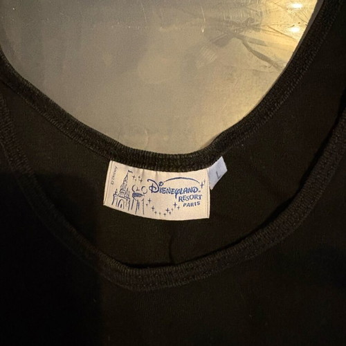 Disneyland Paris Large shirt like new, black
