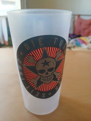 Die Toten Hosen collectible glasses like new, set of 2