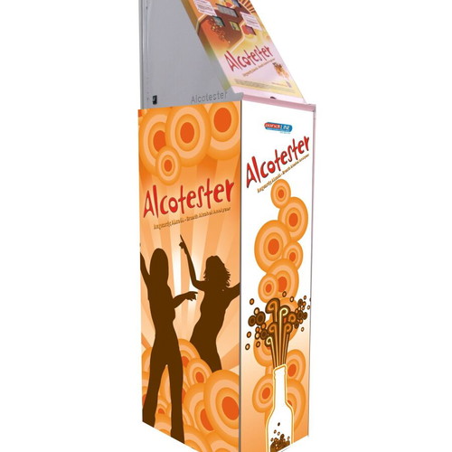 Alcotester automatic alcohol detection vending machine new