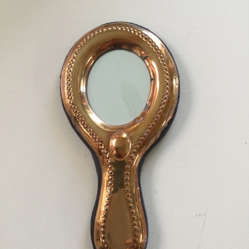 Miniature 925 mirror like new, silver 15cm