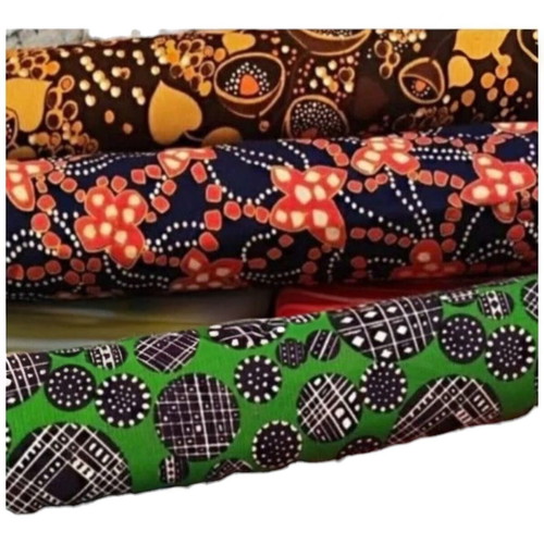 Fabrics with 60-70s Pattern Loneta Type 70cm x 4m New