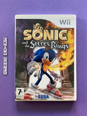 Nintendo Wii Sonic and the Secret Rings игра като ново