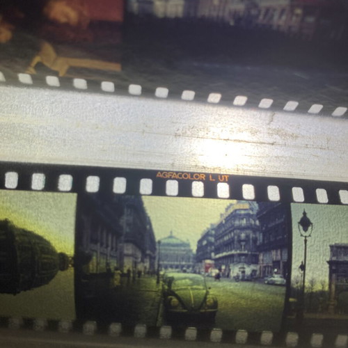 Agfa film negatives from 1965