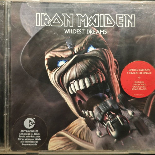 Iron Maiden Wildest Dreams CD Single Limited Edition σαν καινούργιο, Metal