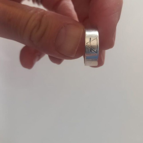 Set of two silver 925 rings like new