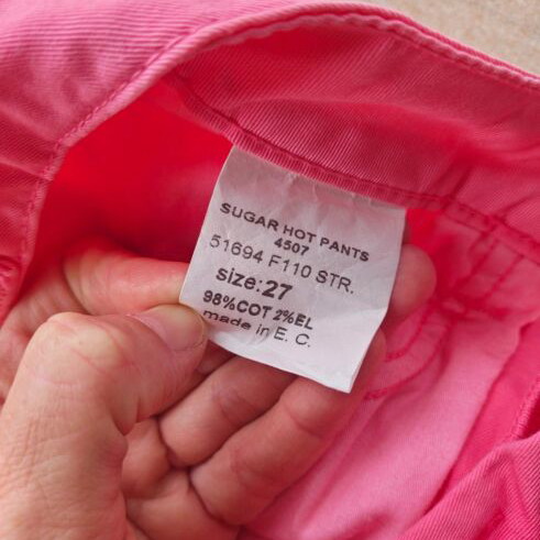 Bsb pink shorts like new, mid-rise mini